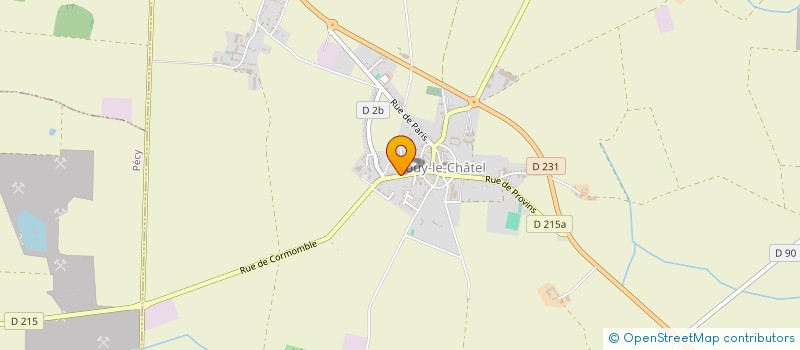 localisation de l'entreprise MILA  JOUY-LE-CHATEL