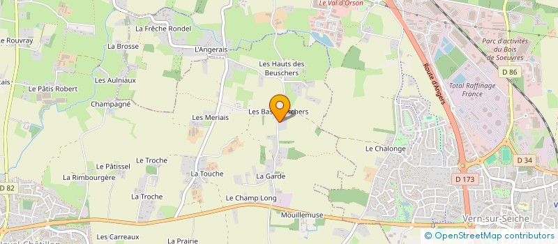 localisation de l'entreprise MILA  NOYAL-CHATILLON-SUR-SEICHE