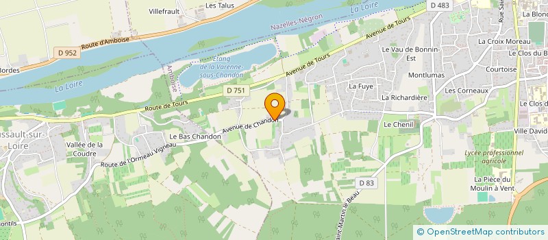 localisation de l'entreprise MILA  AMBOISE