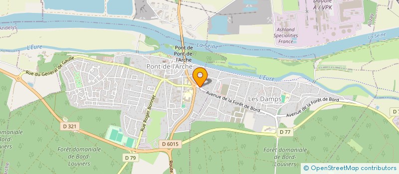 localisation de l'entreprise MILA  PONT-DE-L'ARCHE