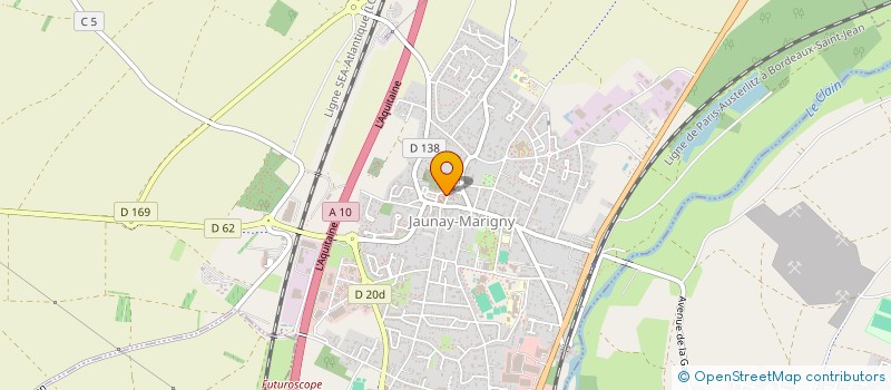 localisation de l'entreprise MILA  JAUNAY-MARIGNY