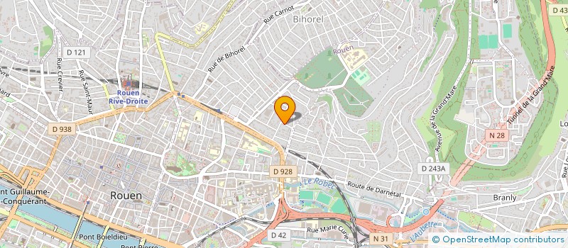 localisation de l'entreprise MILA  ROUEN