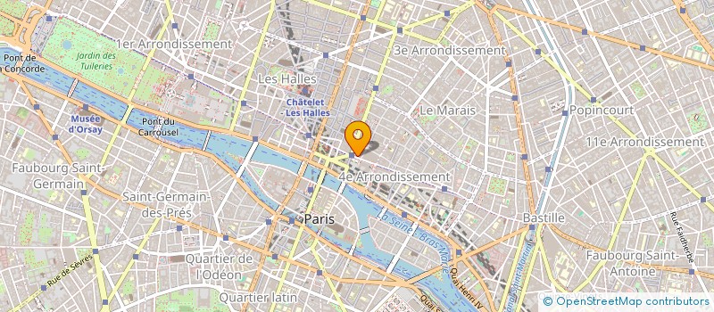 localisation de l'entreprise MILA CORPORATION  PARIS