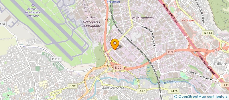 localisation de l'entreprise MILA GROUP à VITROLLES