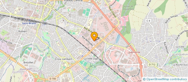 localisation de l'entreprise MILA IMMOBILIER à SAINT-BRIEUC