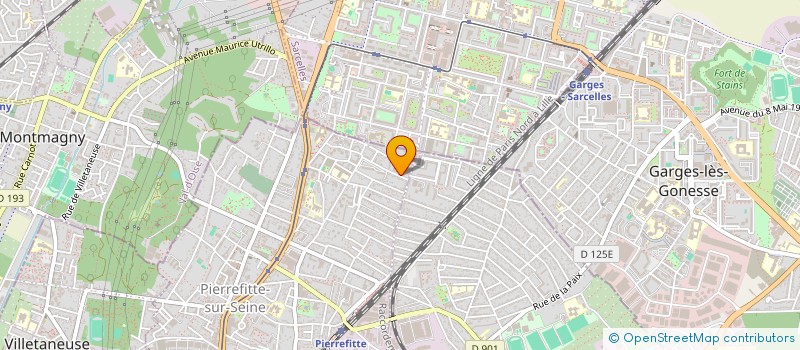 localisation de l'entreprise MILA MEUBLES  PIERREFITTE-SUR-SEINE
