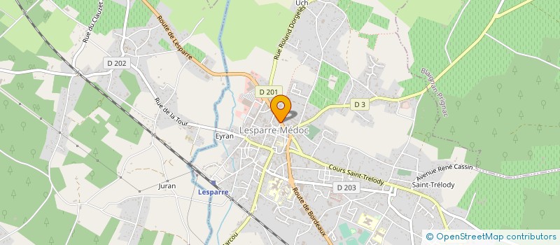 localisation de l'entreprise MILA MICKAEL  LESPARRE-MEDOC