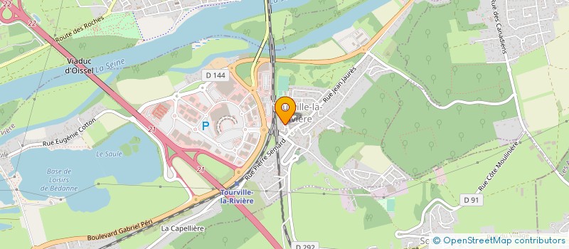 localisation de l'entreprise MILA (MULTI-DYS INFORMATION LIEN AIDE) à TOURVILLE-LA-RIVIERE