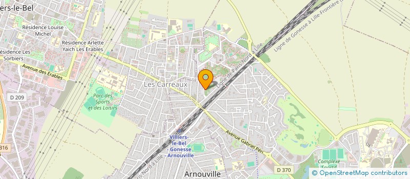 localisation de l'entreprise MILA-NA MPARANO WA KWELI DE PARIS à GONESSE