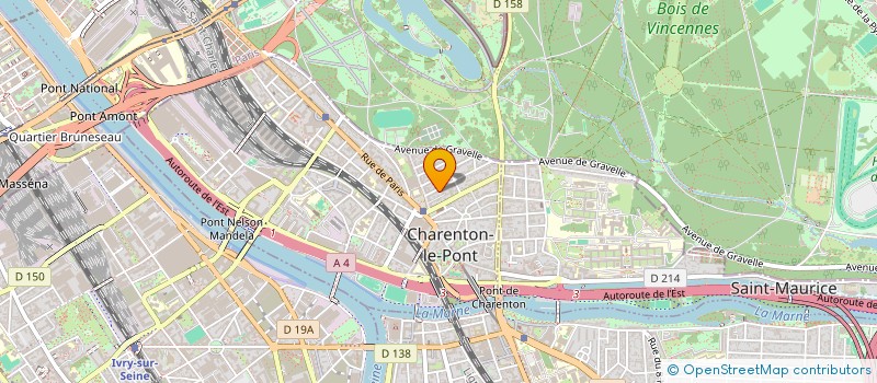 localisation de l'entreprise MILA & Z  CHARENTON-LE-PONT