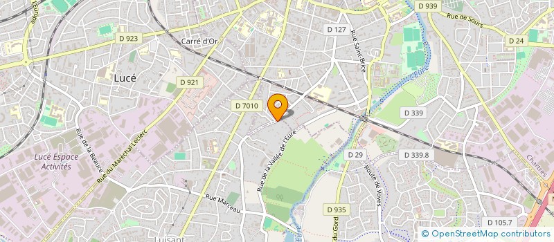 localisation de l'entreprise MILAD à LUISANT