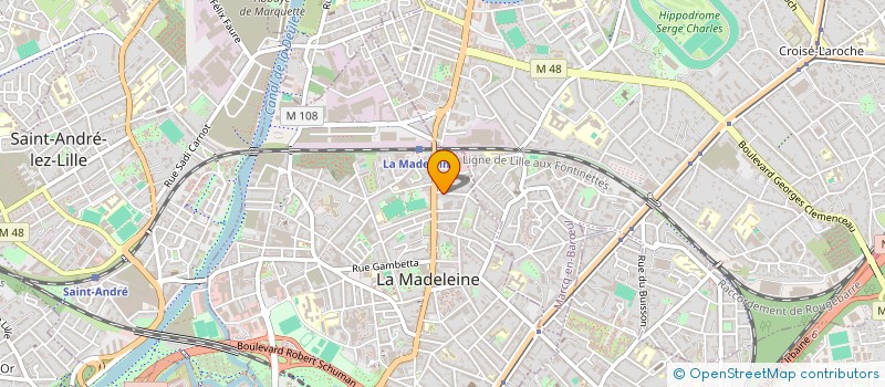 localisation de l'entreprise MILADAQUE à LA MADELEINE
