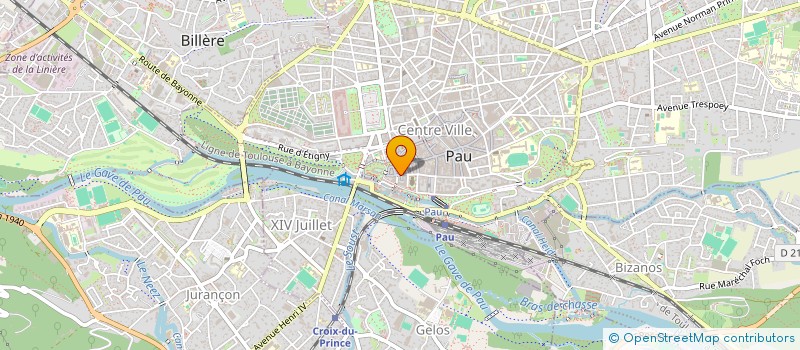 localisation de l'entreprise MILADI à PAU