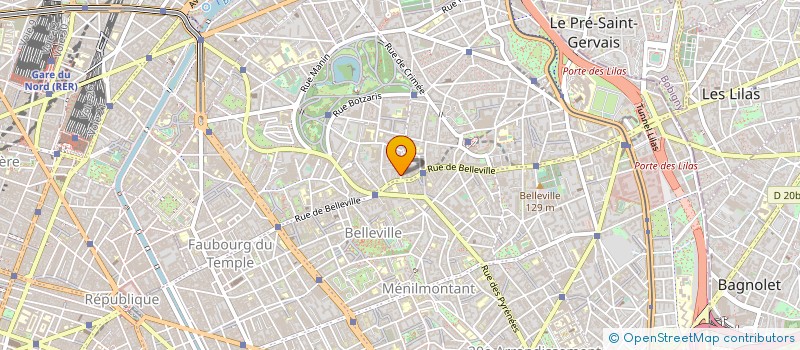 localisation de l'entreprise MILADO  PARIS