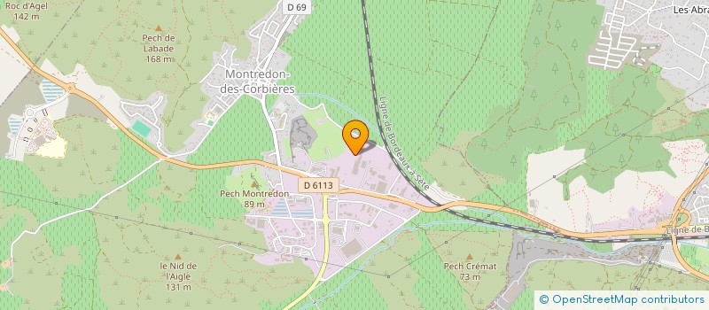 localisation de l'entreprise MILADY  MONTREDON-DES-CORBIERES