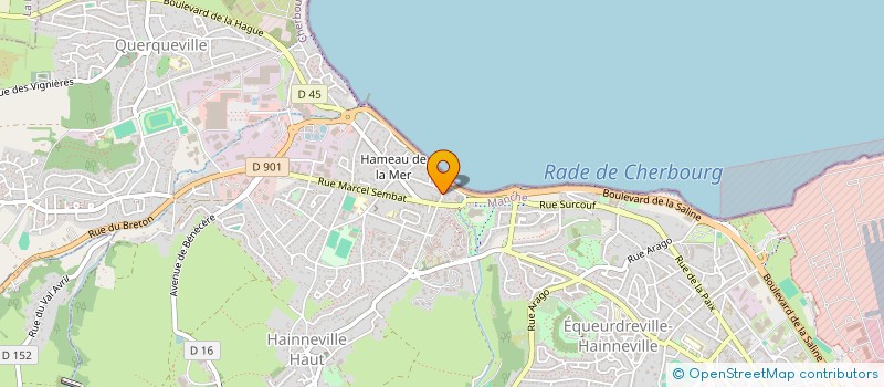 localisation de l'entreprise MILADY IMMOBILLIERS à CHERBOURG-EN-COTENTIN