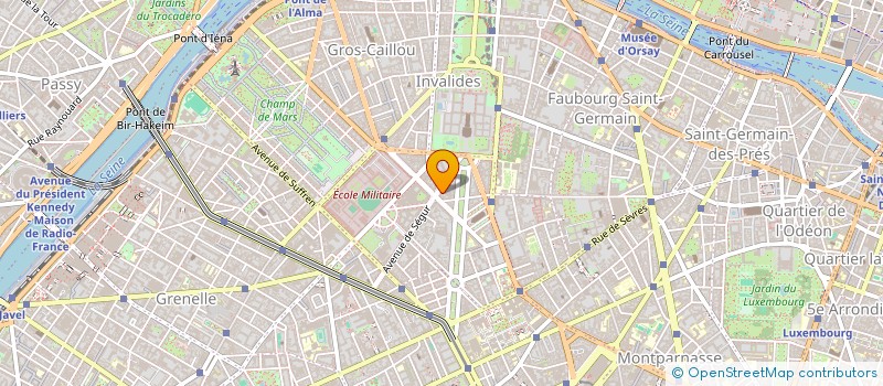 localisation de l'entreprise MILADY INVEST  PARIS