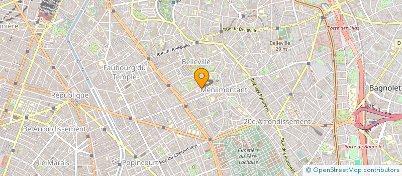 localisation de l'entreprise MILAGRO à PARIS