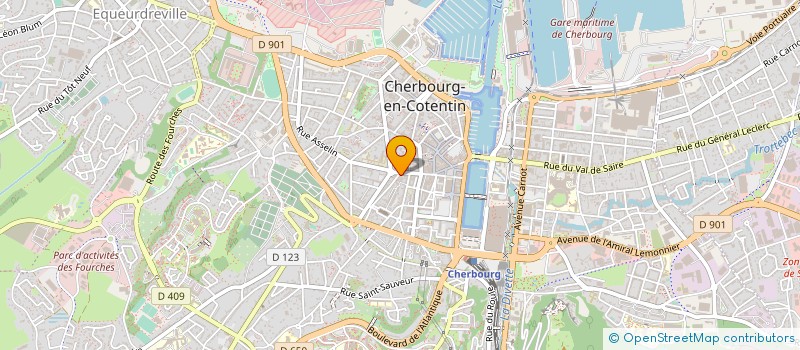 localisation de l'entreprise MILAGRO EDITIONS  CHERBOURG-EN-COTENTIN