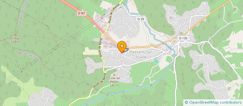 localisation de l'entreprise MILAIDE à FLASSANS-SUR-ISSOLE