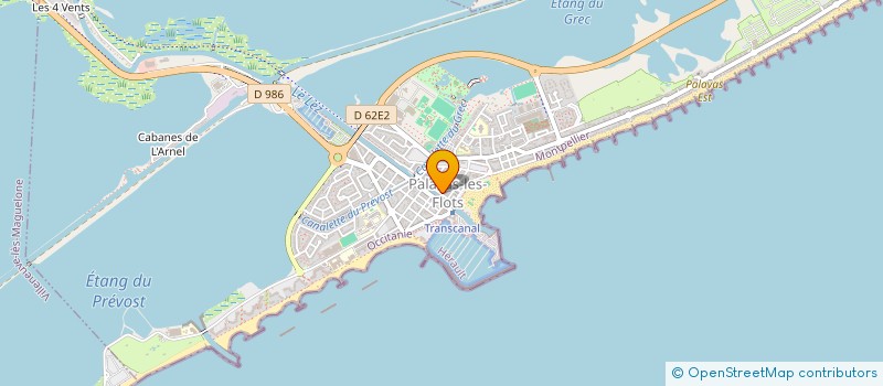 localisation de l'entreprise MILAIDHOO à PALAVAS-LES-FLOTS
