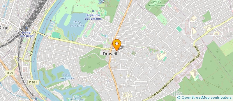 localisation de l'entreprise MILAINE à DRAVEIL