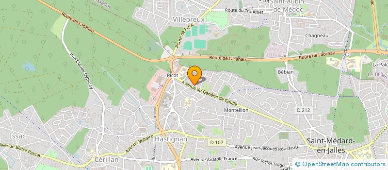 localisation de l'entreprise MILAJOYE  SAINT-MEDARD-EN-JALLES