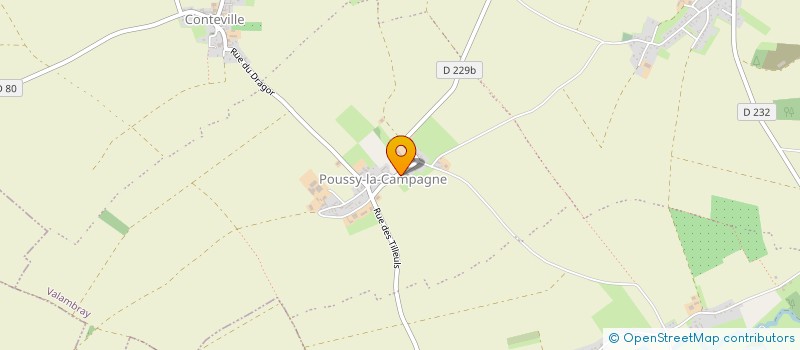 localisation de l'entreprise MILAM  VALAMBRAY