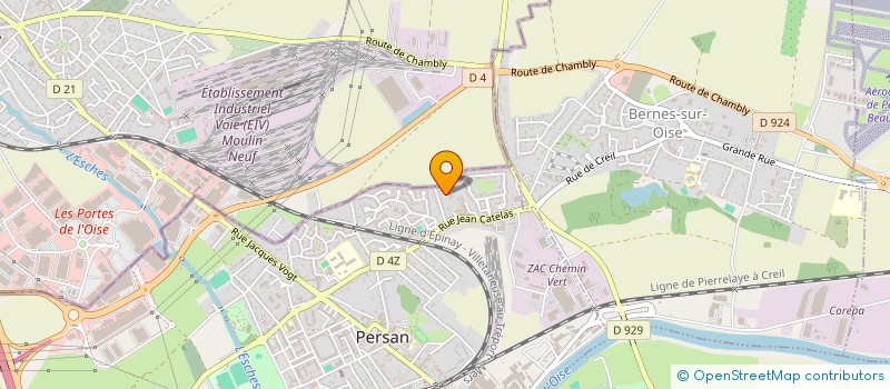 localisation de l'entreprise MILAMO  PERSAN