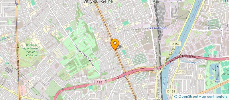 localisation de l'entreprise MILAN à VITRY-SUR-SEINE