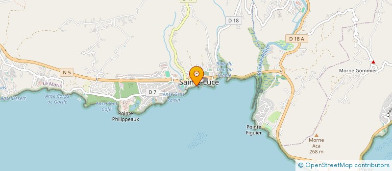 localisation de l'entreprise MILAN  SAINTE-LUCE