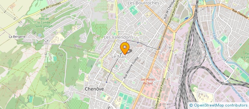 localisation de l'entreprise MILAN à CHENOVE
