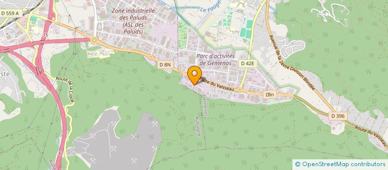 localisation de l'entreprise MILAN  GEMENOS