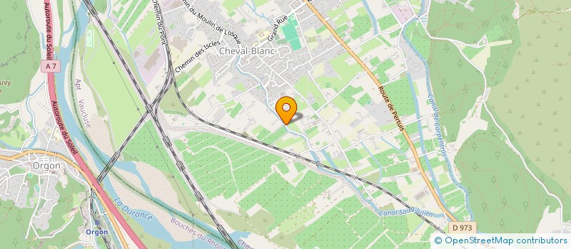 localisation de l'entreprise MILAN  CHEVAL-BLANC