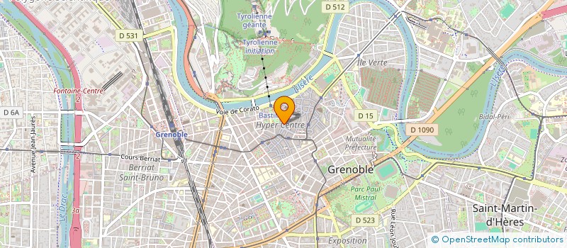 localisation de l'entreprise MILAN AND CO  GRENOBLE