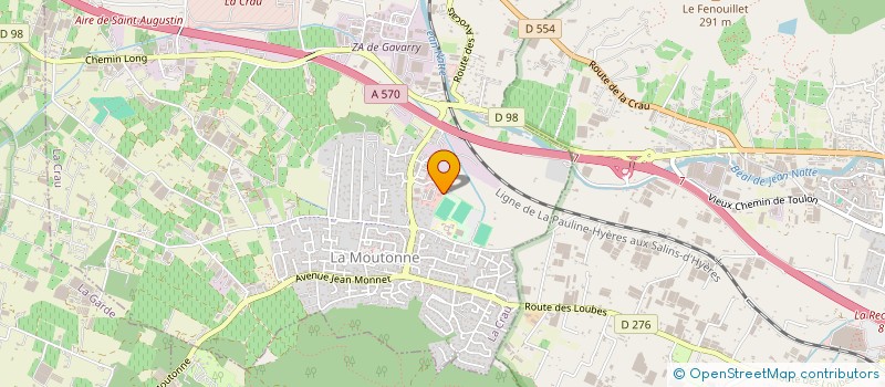 localisation de l'entreprise MILAN AUTOMOTIVE EURL  LA CRAU