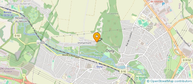 localisation de l'entreprise MILAN HOLDING  OSNY