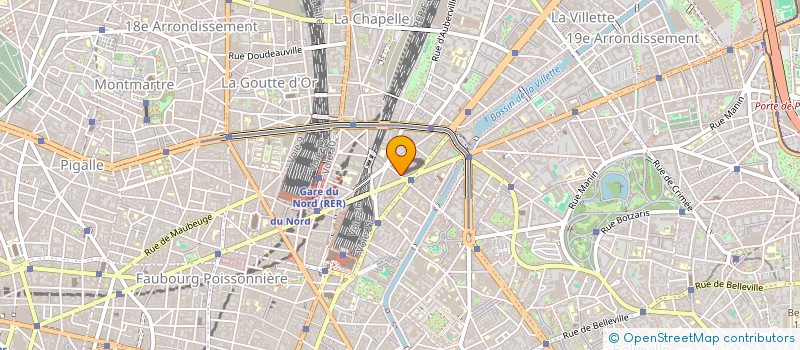 localisation de l'entreprise MILAN SARL  PARIS