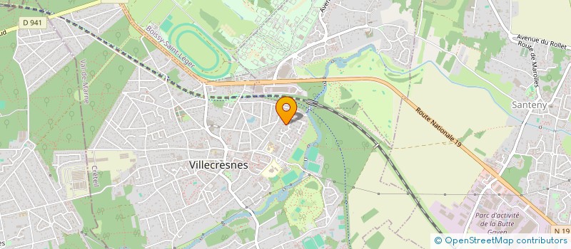 localisation de l'entreprise MILANAKEL  VILLECRESNES