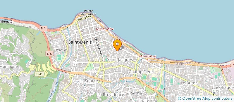 localisation de l'entreprise MILANE à SAINT-DENIS
