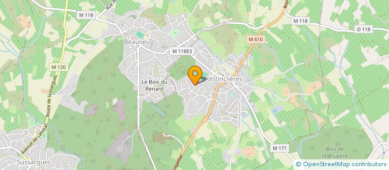 localisation de l'entreprise MILANI CONSTRUCTION  SAINT-GENIES-DES-MOURGUES