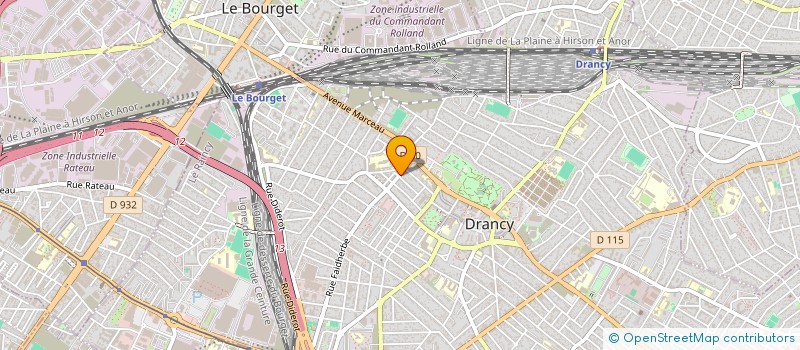 localisation de l'entreprise MILANN TRANSPORT à DRANCY