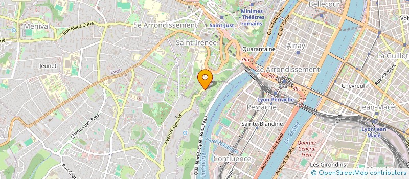 localisation de l'entreprise MILANO  LYON