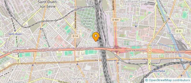 localisation de l'entreprise MILANO à SAINT-OUEN-SUR-SEINE