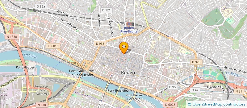 localisation de l'entreprise MILANO à ROUEN