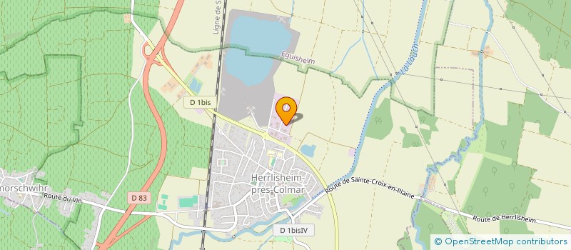 localisation de l'entreprise MILANO AUTO 68  HERRLISHEIM-PRES-COLMAR