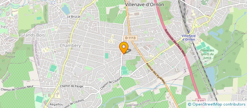 localisation de l'entreprise MILANO PIZZA 33 à VILLENAVE-D'ORNON