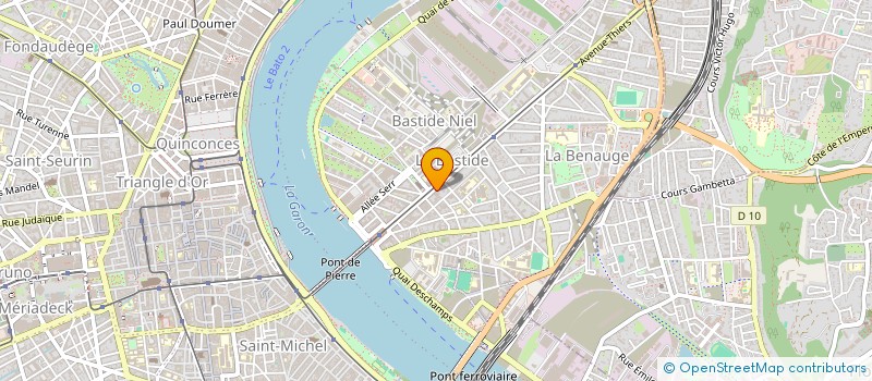 localisation de l'entreprise MILART  BORDEAUX