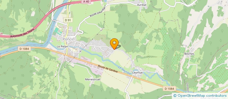 localisation de l'entreprise MILATIMO  PONCIN