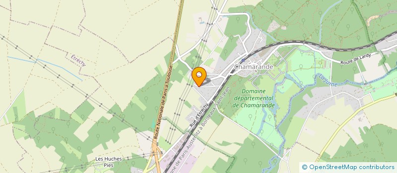 localisation de l'entreprise MILATOMA  CHAMARANDE